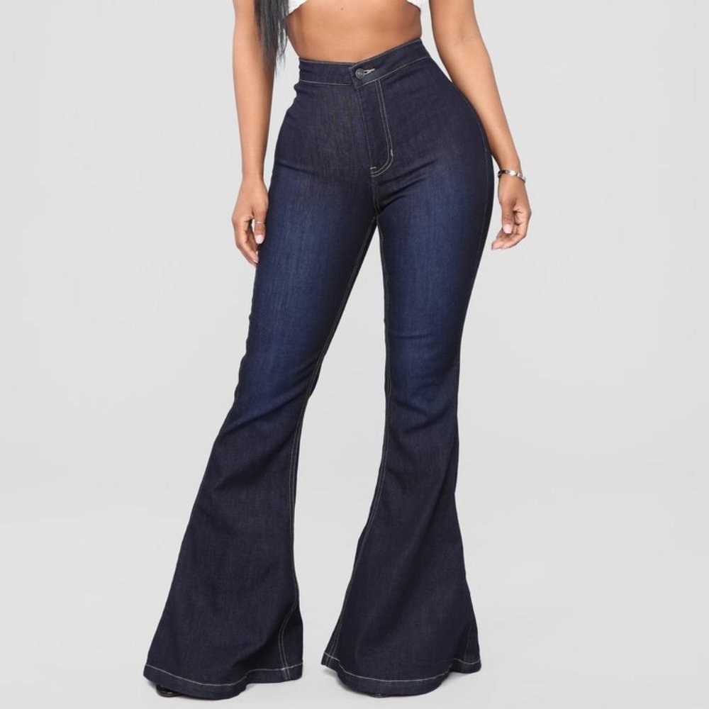 Flare Leg Jeans